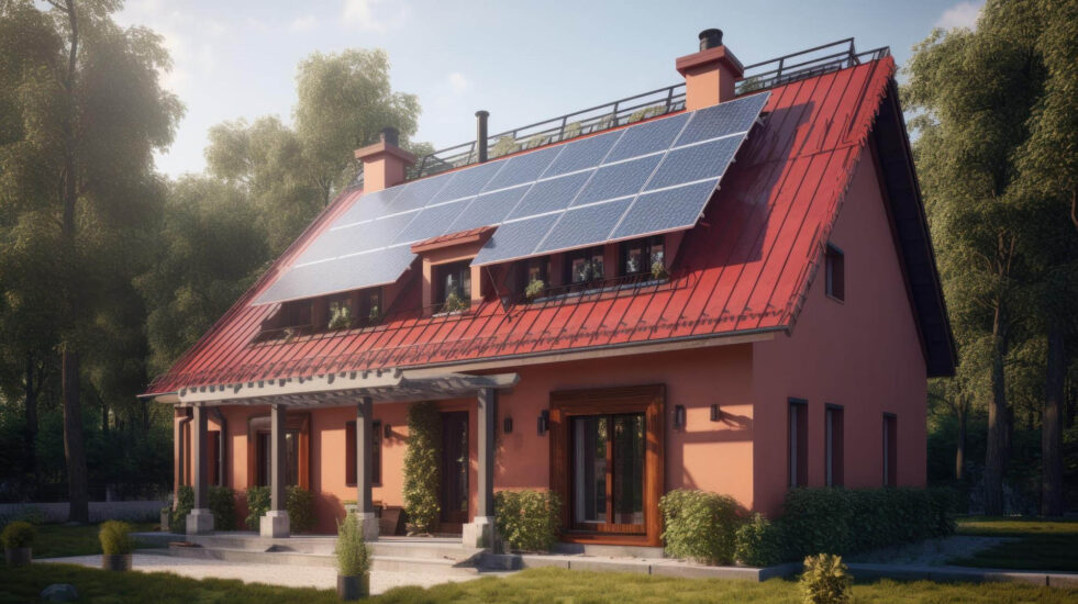 Sustainable energy on a commercial building
